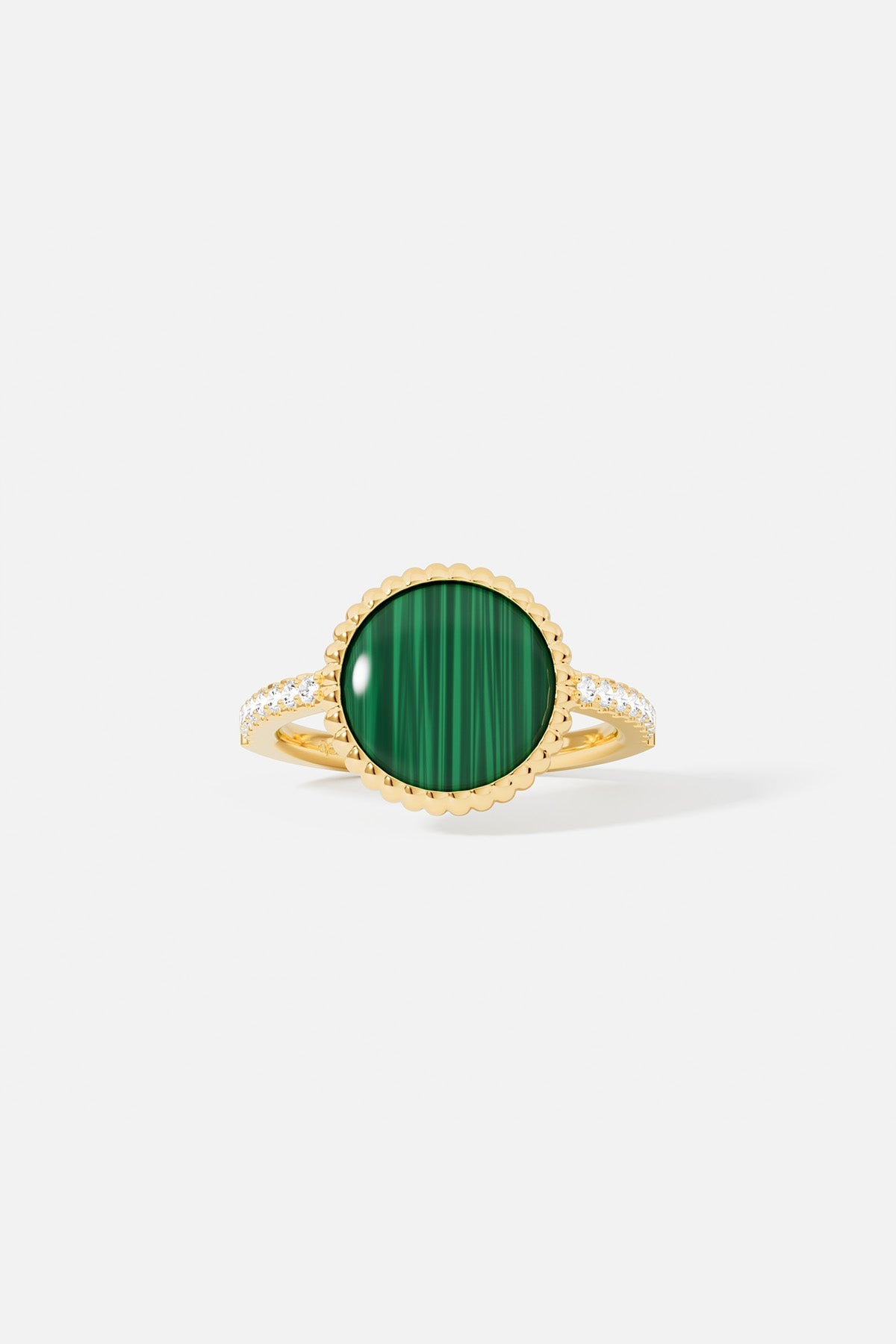 Bague Météorites Malachite – EternalBond