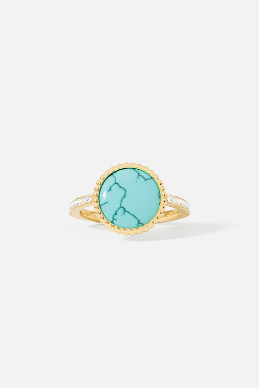 Bague Météorites Lagon – EternalBond