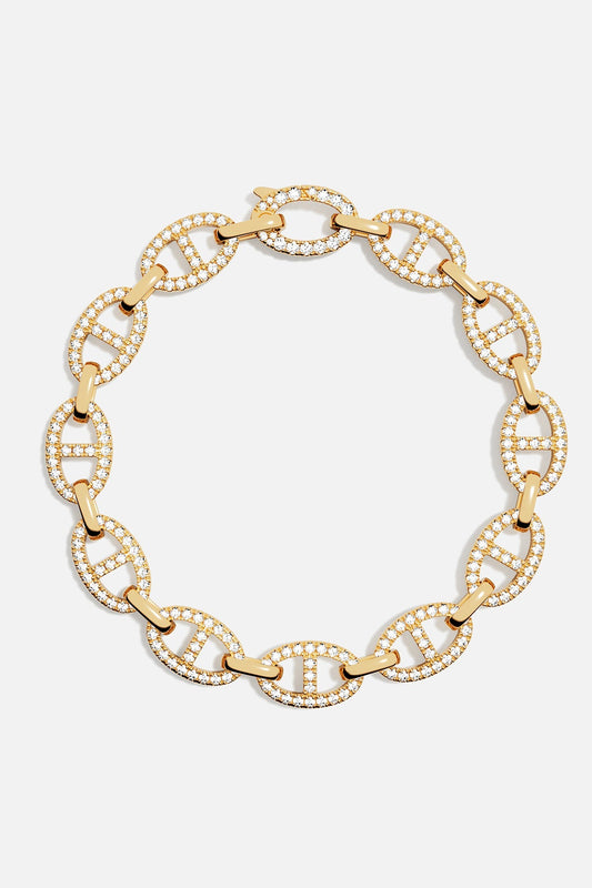 Bracelet Chaîne Maille Marine