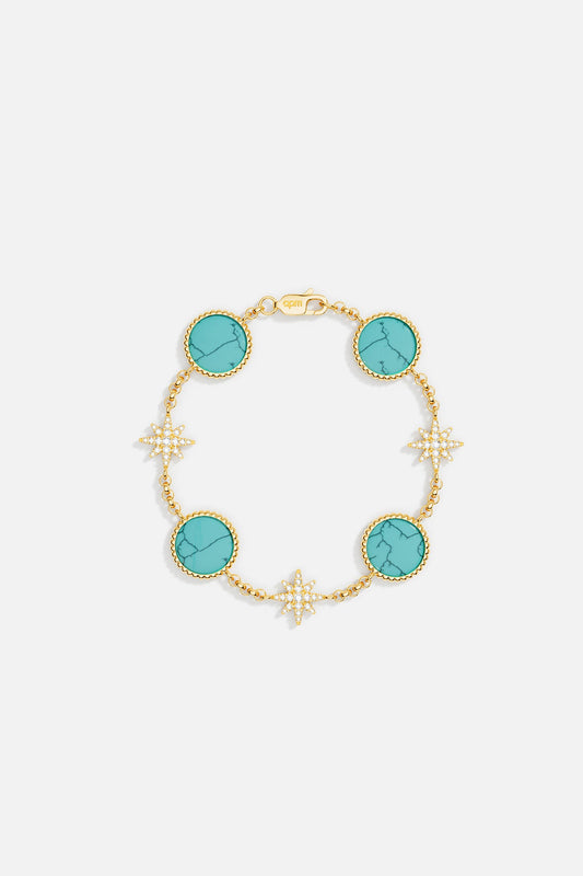 Bracelet Météorites Lagon