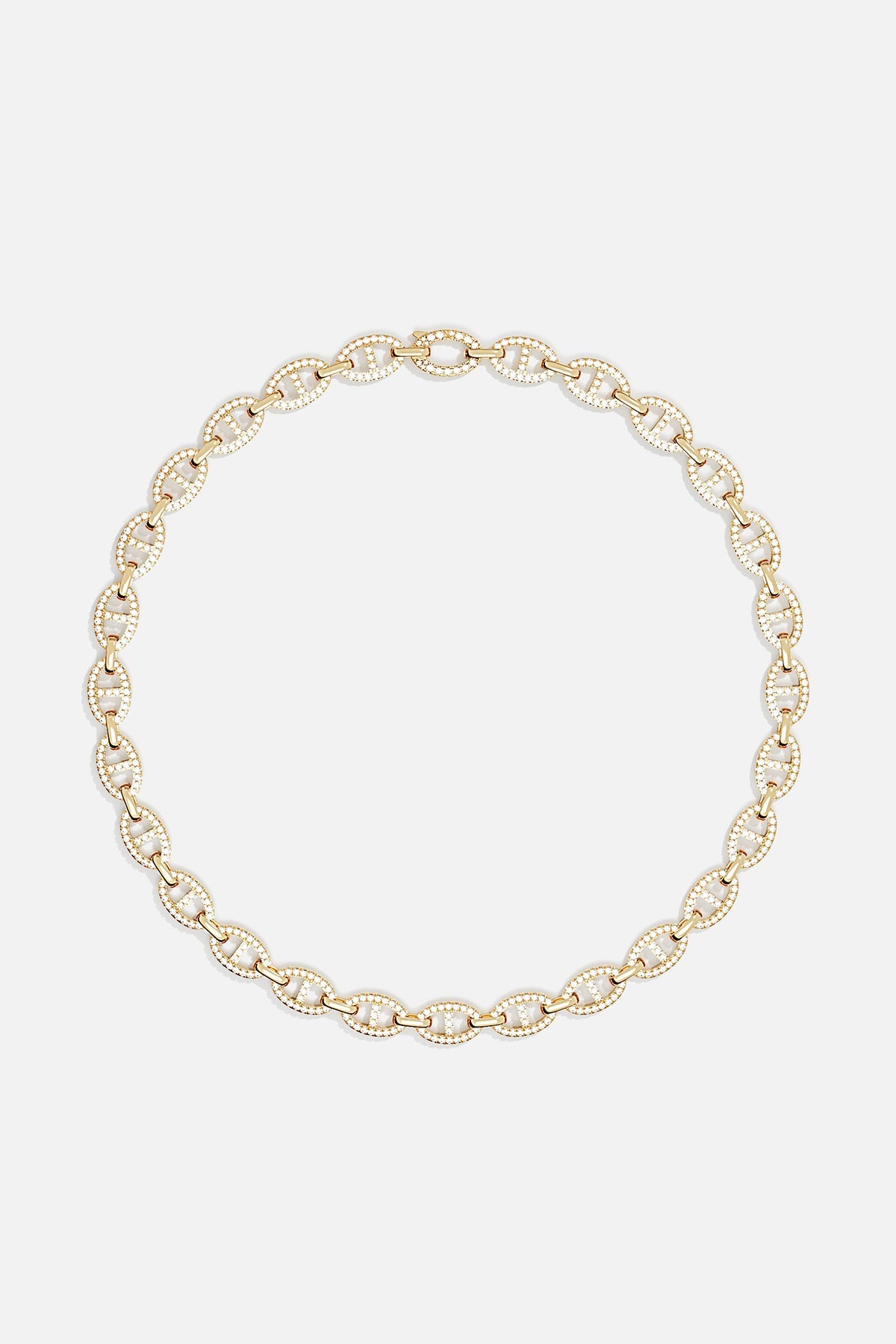 Collier Chaîne Maille Marine