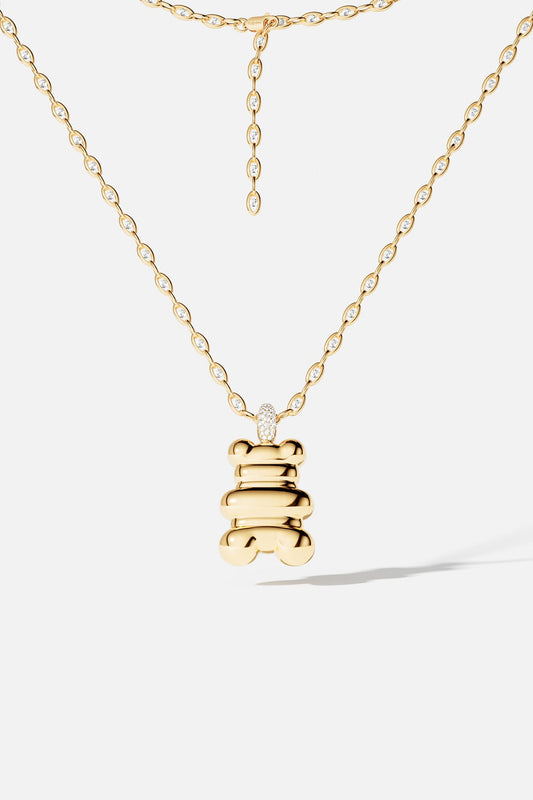Collier Chaîne Yummy Bear Loulou XL