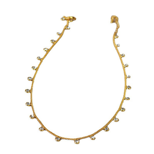 Collier Court Clavicule Chaine