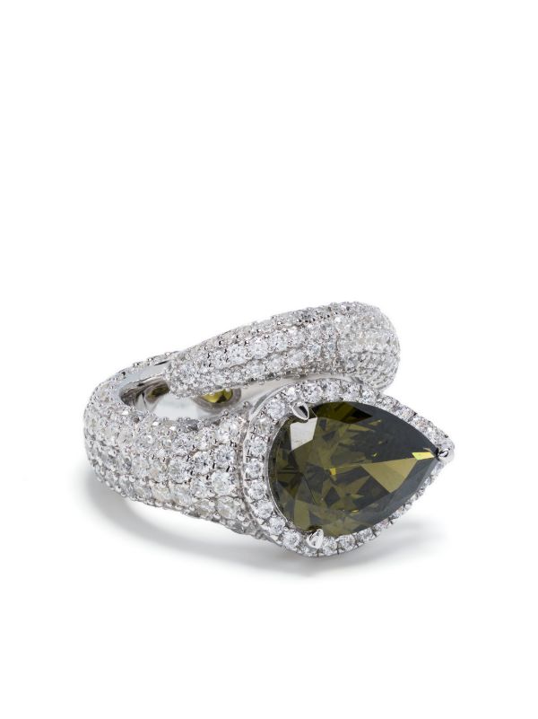 Bague coupe poire