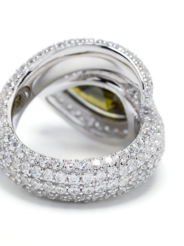 Bague coupe poire