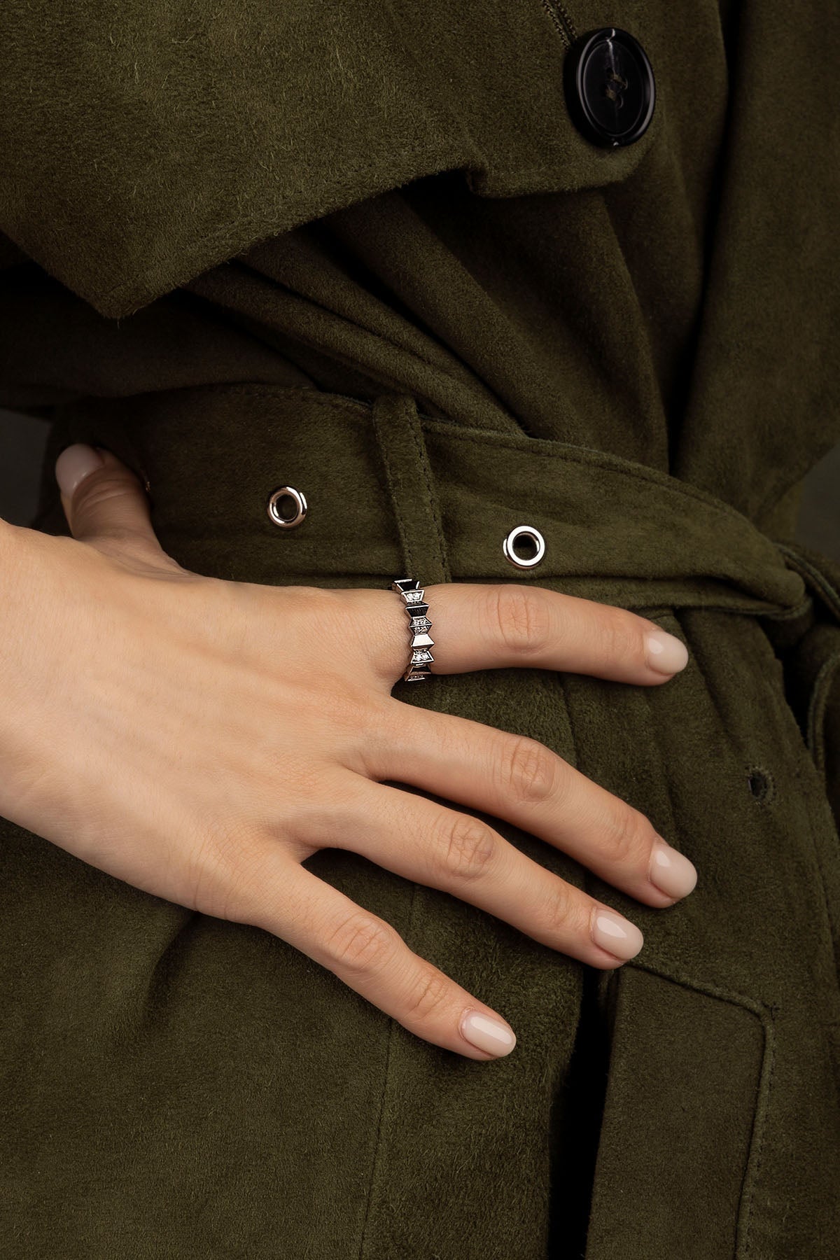 Bague Up and Down Blanc – EternalBond