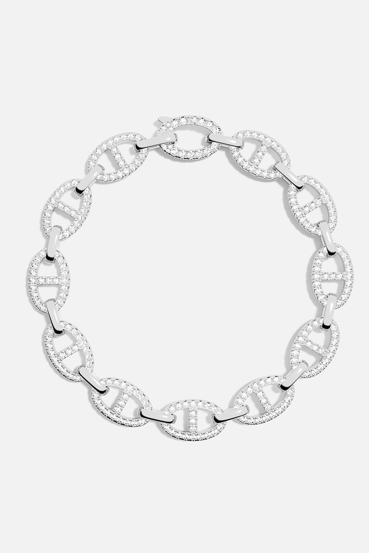 Bracelet Chaîne Maille Marine