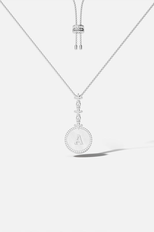 Collier Ajustable Alphabet Eternelle