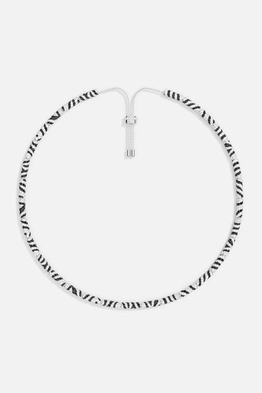 Collier Ajustable Zèbre