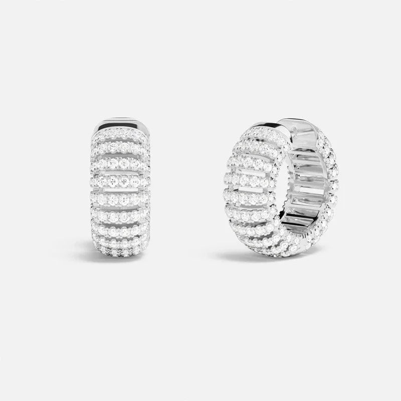 Li Ki 925 Silver High Quality 2025 New Full Diamond Earrings Necklace Bracelet Ring For Women Luxury Designer Exquisite Jewelry