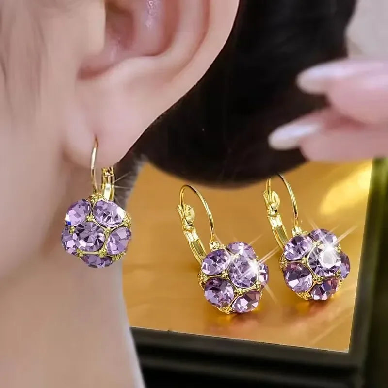 New Exaggeration Ocean Shell Texture Stud Earrings for Women Trendy Accessories Personalization Jewelry Earrings Daily Wear