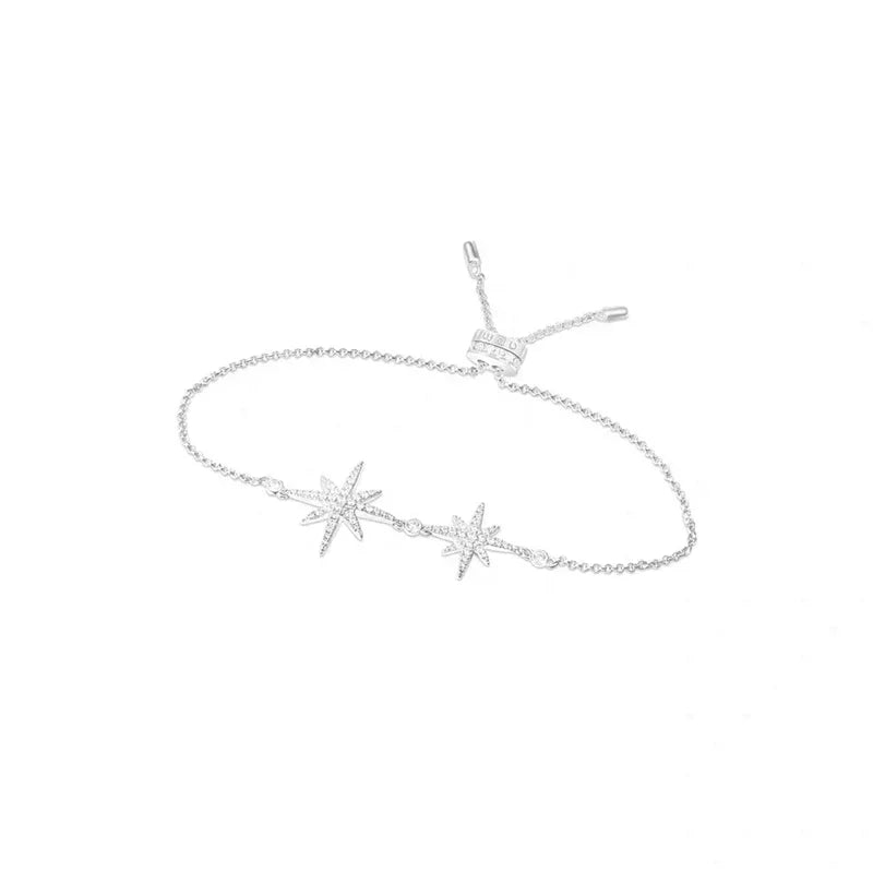 RP 925 Sterling Silver Classic Meteor Necklace Bracelet Earrings Ring Fashion Exquisite Jewelry Gifts For Friends