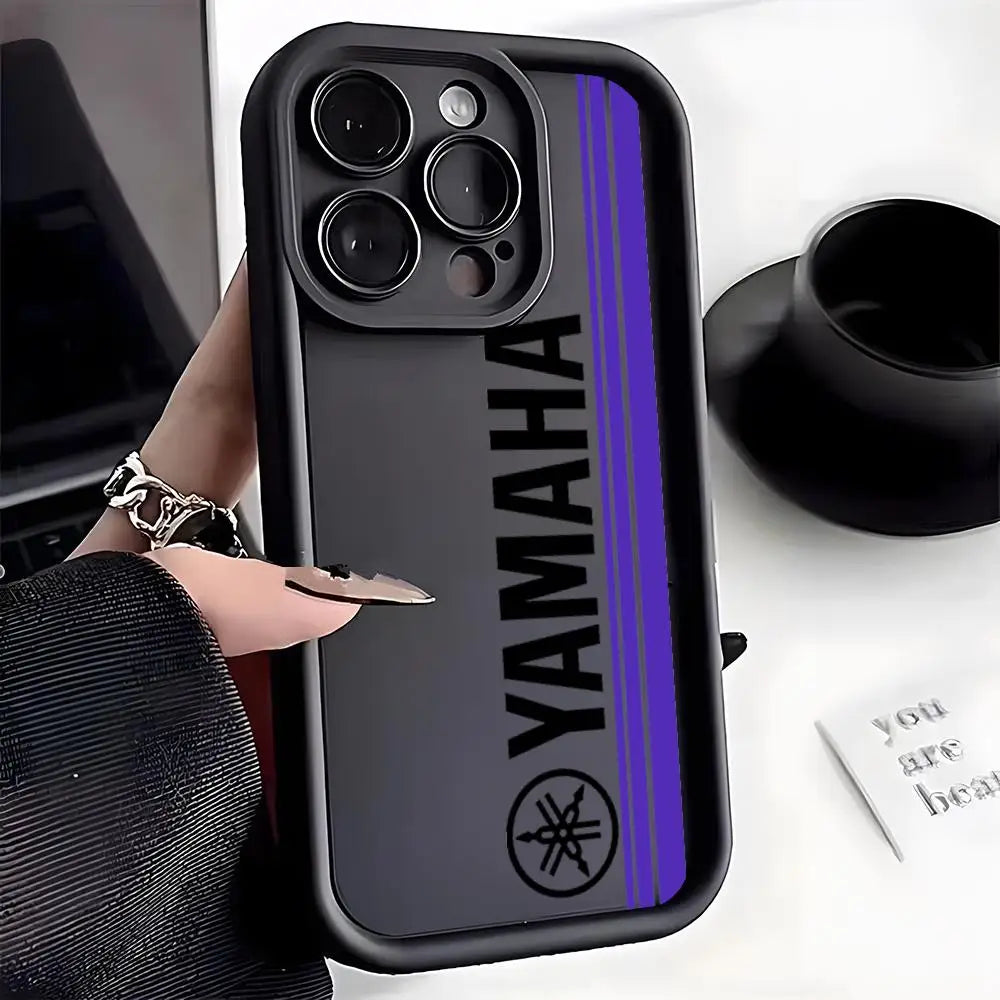 Coque Moto iPhone 7 à 17 – Silicone Souple Antichoc, Pro Max, Plus, Mini