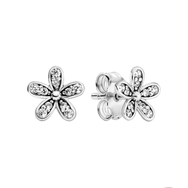 Boucles D'oreilles Assortiment Charmant en Argent