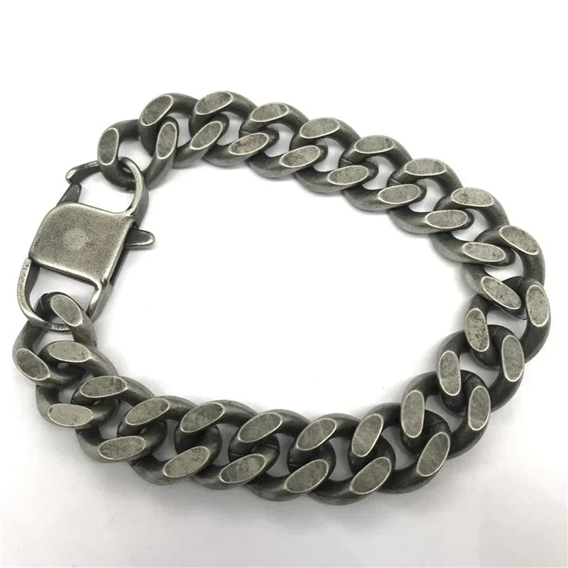 Bracelet Large en Acier Inoxydable