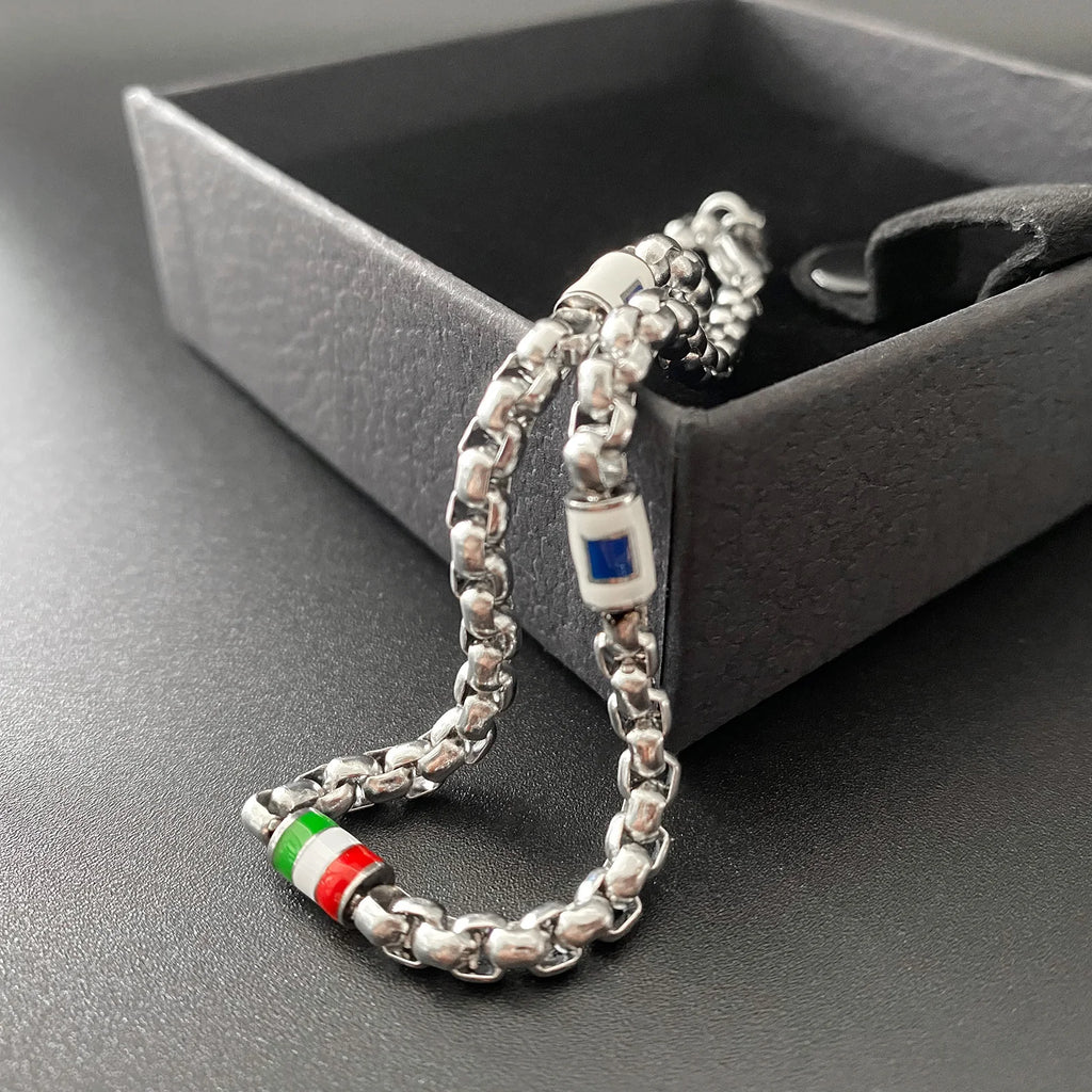 Bracelet drapeau italie
