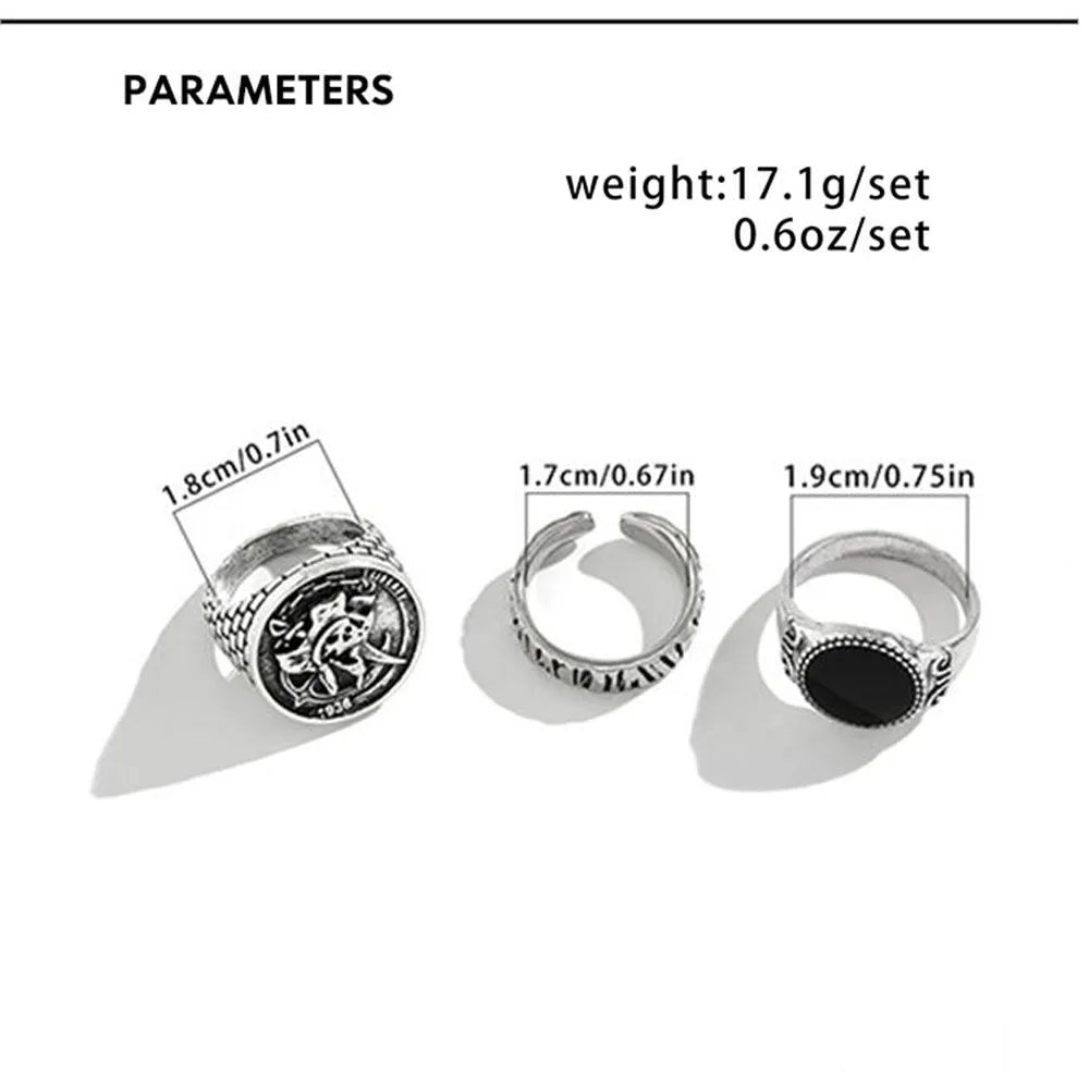 Bague Crâne de Pirate Vintage EternalBond