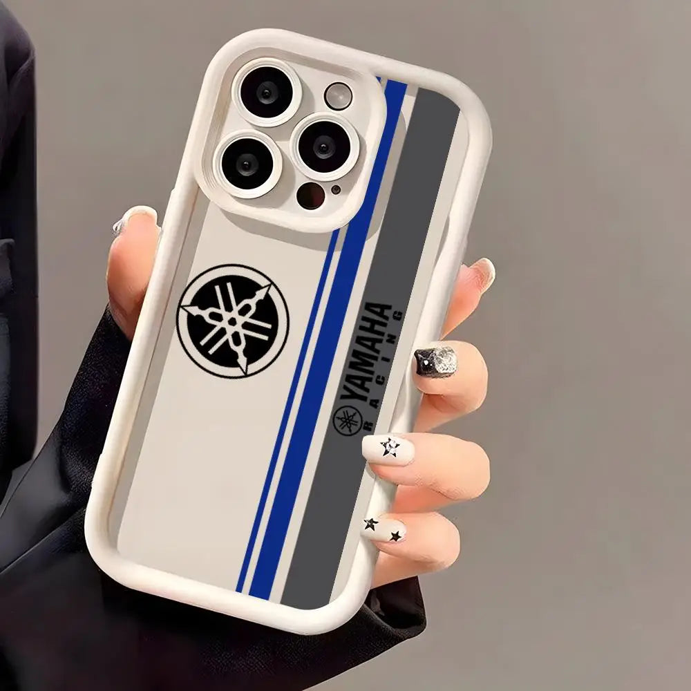 Coque Moto iPhone 7 à 17 – Silicone Souple Antichoc, Pro Max, Plus, Mini