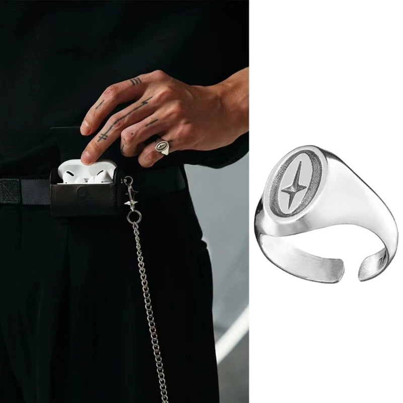 Bague Croisée Ouverte EternalBond - Design Tendance pour Couples