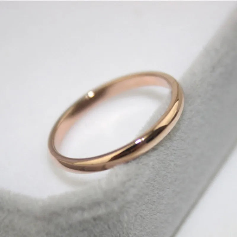 Bague Finesse EternalBond en Acier Inoxydable - Élégance Discrète