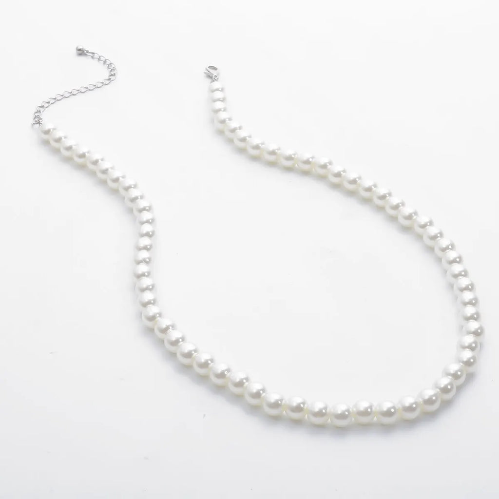 Collier Ras-du-Cou Court en Perles