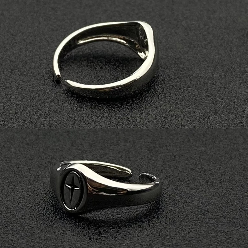 Bague Croisée Ouverte EternalBond - Design Tendance pour Couples