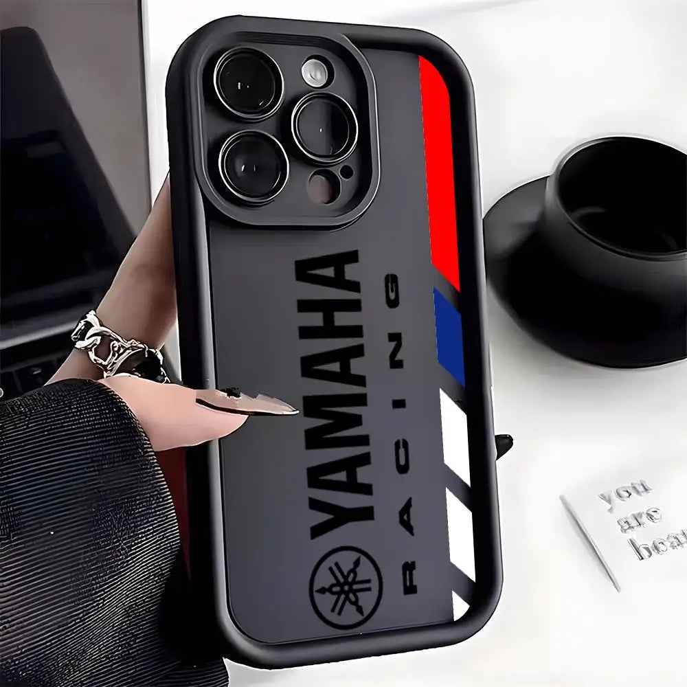 Coque Moto iPhone 7 à 17 – Silicone Souple Antichoc, Pro Max, Plus, Mini