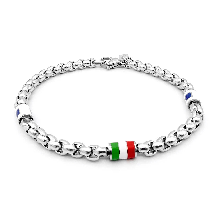 Bracelet drapeau italie