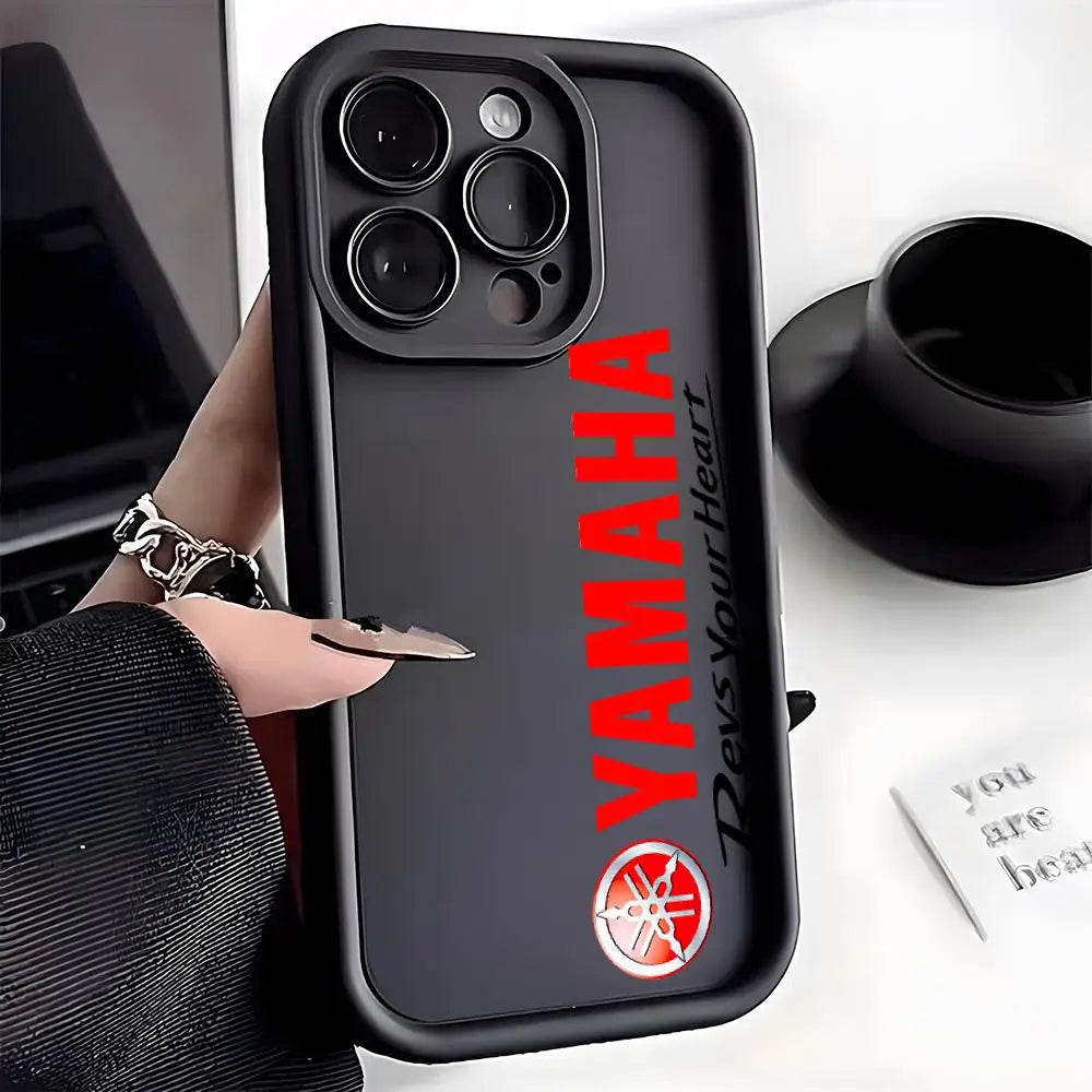 Coque Moto iPhone 7 à 17 – Silicone Souple Antichoc, Pro Max, Plus, Mini
