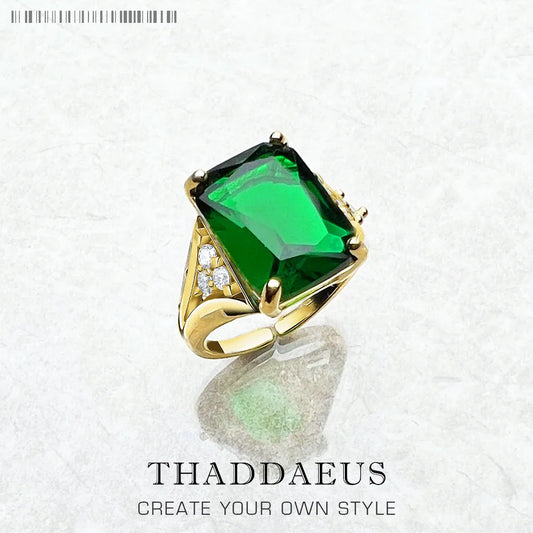 Cocktail Ring Timeless Elegance Stone Fine Jewerly For Women Summer Brand New Classic Gift In Pure Solid 925 Sterling Silver