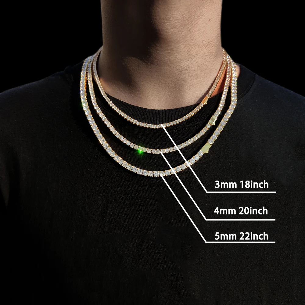 Collier Tennis en Zircone Cubique