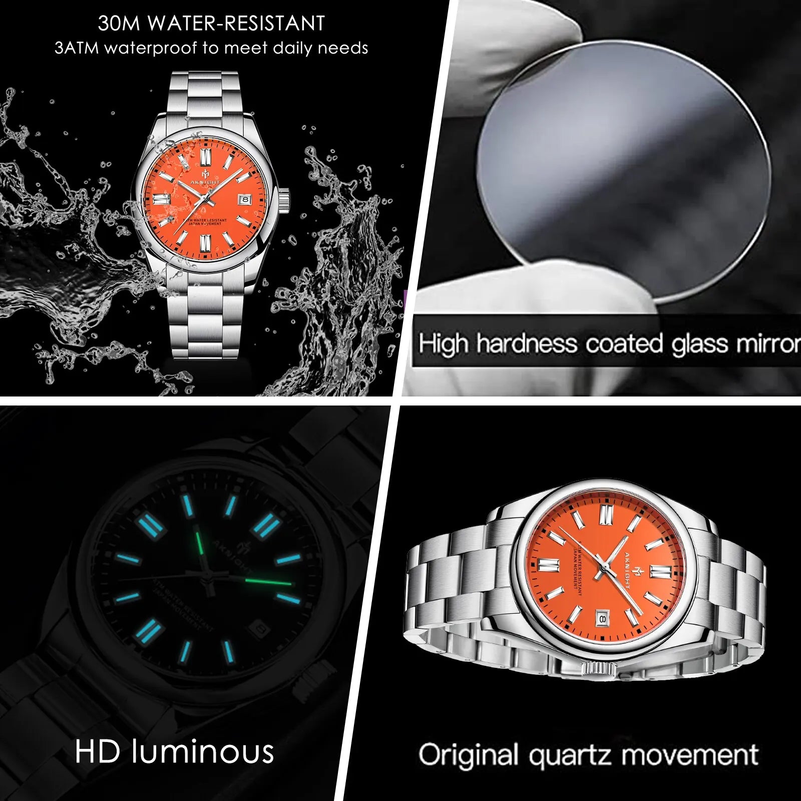 Montre AKNIGHT pour Homme : Élégance et Performance