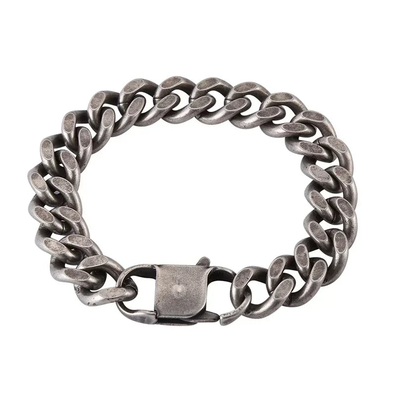 Bracelet Large en Acier Inoxydable