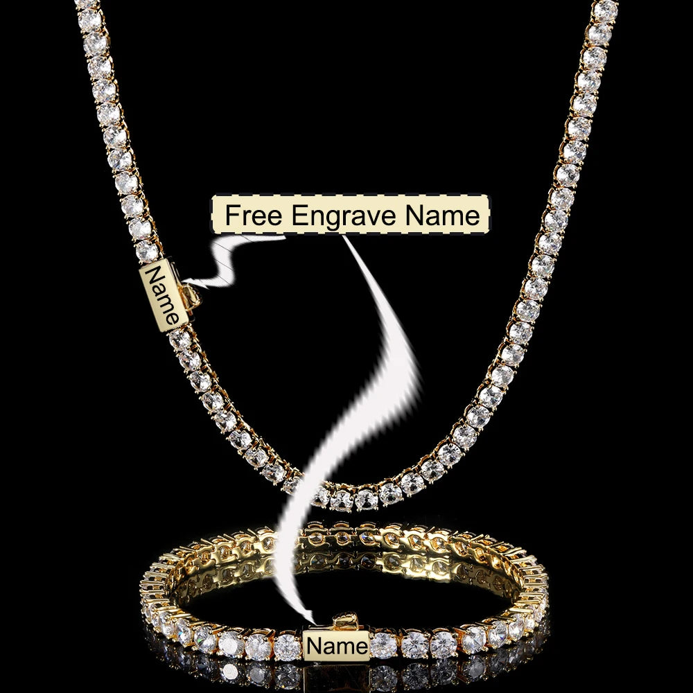 Collier Tennis en Zircone Cubique