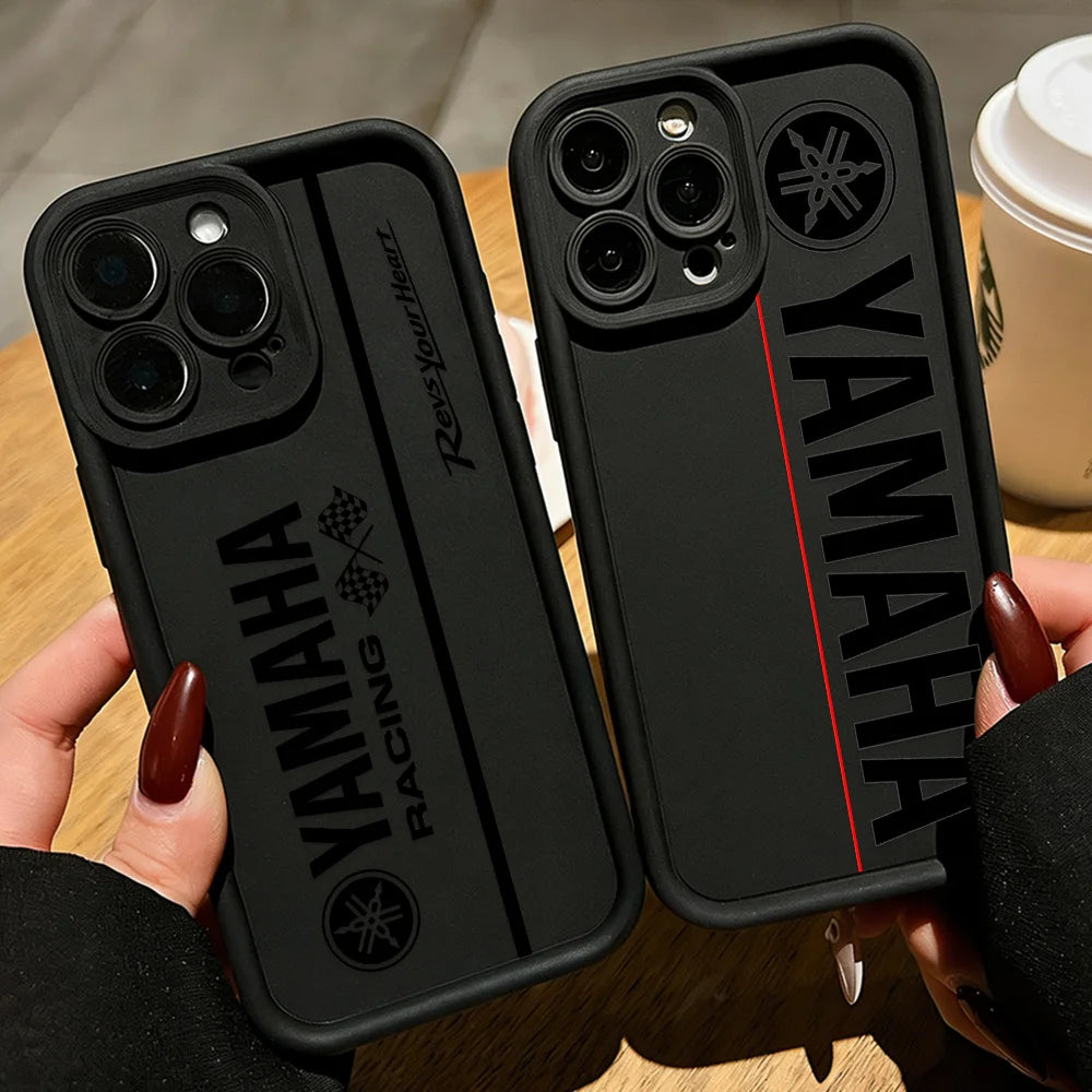 Coque Moto iPhone 11 à 17 – TPU Souple Antichoc, Pro Max, Plus, Mini