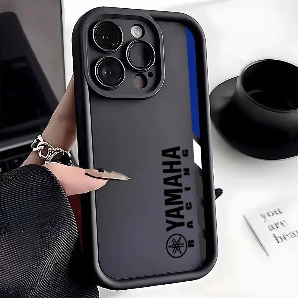 Coque Moto iPhone 7 à 17 – Silicone Souple Antichoc, Pro Max, Plus, Mini