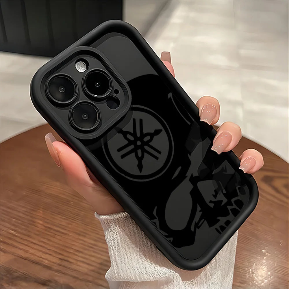 Coque Moto iPhone 11 à 17 – TPU Souple Antichoc, Pro Max, Plus, Mini