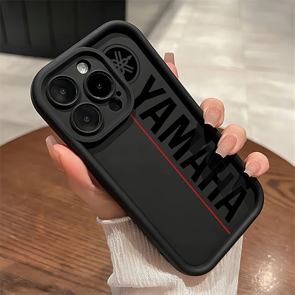 Coque Moto iPhone 11 à 17 – TPU Souple Antichoc, Pro Max, Plus, Mini