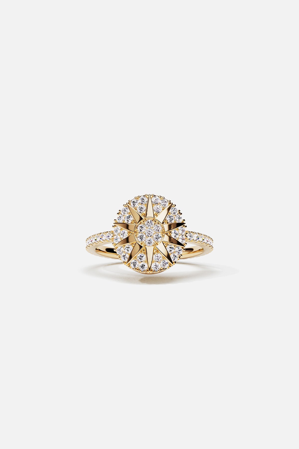 Bague Soleil Pavé – EternalBond