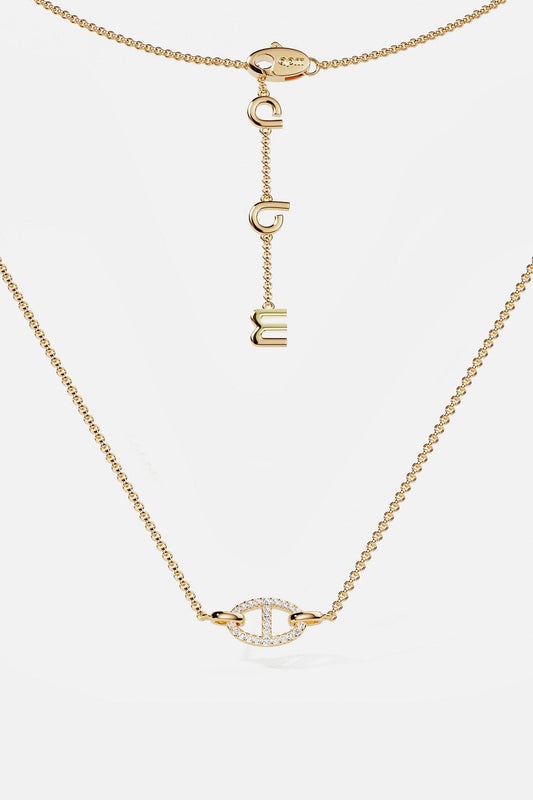 Collier Maille Marine